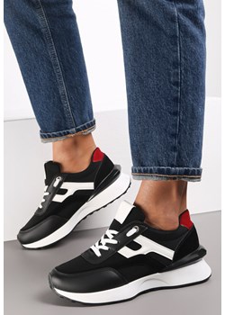 Czarne Sneakersy na Platformie Shulladae ze sklepu renee.pl w kategorii Buty sportowe damskie - zdjęcie 155927503