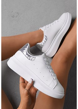 Biało-Srebrne Sneakersy Lucid Dream ze sklepu renee.pl w kategorii Trampki damskie - zdjęcie 155928754