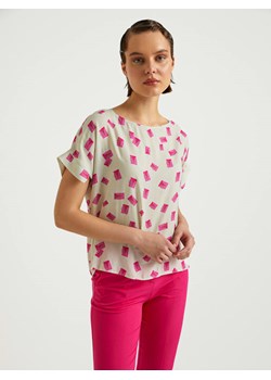 BGN Bluzka w kolorze kremowo-różowym ze sklepu Limango Polska w kategorii Bluzki damskie - zdjęcie 155942520