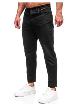 Czarne spodnie materiałowe męskie Denley GT ze sklepu Denley w kategorii Spodnie męskie - zdjęcie 155968584