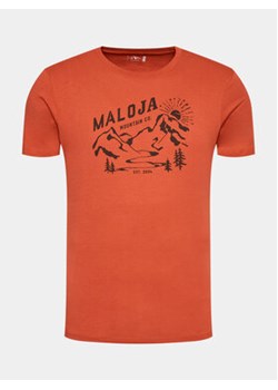 Maloja T-Shirt KorabM. 35503-1-8674 Różowy Regular Fit ze sklepu MODIVO w kategorii T-shirty męskie - zdjęcie 155981474