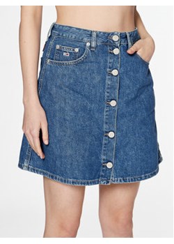 Tommy Jeans Spódnica jeansowa DW0DW15630 Granatowy A-Line Fit ze sklepu MODIVO w kategorii Spódnice - zdjęcie 155981521