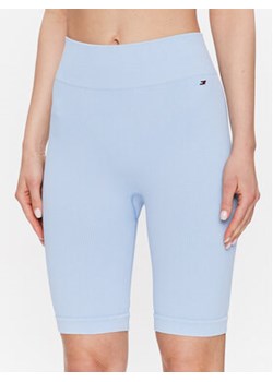 Tommy Hilfiger Szorty sportowe S10S101722 Niebieski Slim Fit ze sklepu MODIVO w kategorii Szorty - zdjęcie 155988484