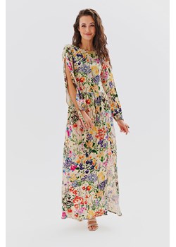 Sukienka z pękniętym rękawem maxi Island Hippie, XS ze sklepu NAOKO w kategorii Sukienki - zdjęcie 155992243