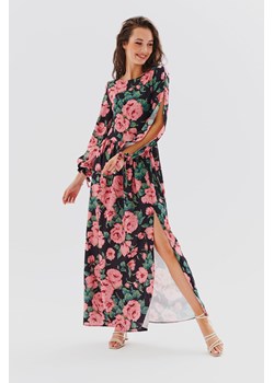 Sukienka z pękniętym rękawem maxi Rosy, XS ze sklepu NAOKO w kategorii Sukienki - zdjęcie 155992244