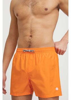 Pepe Jeans szorty kąpielowe kolor pomarańczowy ze sklepu ANSWEAR.com w kategorii Kąpielówki - zdjęcie 155999113