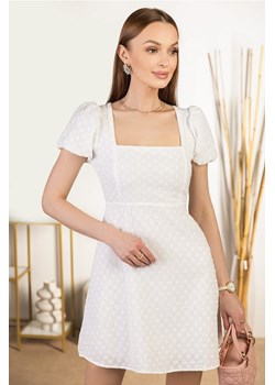 Sukienka MERTILFA WHITE ze sklepu Ivet Shop w kategorii Sukienki - zdjęcie 156002163