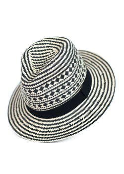 Bogota kapelusz plażowy cz21230-1, Kolor czarny-ecru, Rozmiar uniwersalny, Art of Polo ze sklepu Primodo w kategorii Kapelusze damskie - zdjęcie 156042040