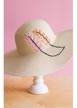 Flora kapelusz plażowy cz21250-2, Kolor beżowy, Rozmiar uniwersalny, Art of Polo ze sklepu Primodo w kategorii Kapelusze damskie - zdjęcie 156042063
