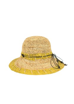 Piknikowy kapelusz plażowy cz21148-6, Kolor musztardowy, Rozmiar uniwersalny, Art of Polo ze sklepu Primodo w kategorii Kapelusze damskie - zdjęcie 156042094