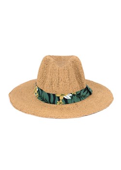 Wakacje na Hawajach kapelusz cz19329-1, Kolor beżowo-zielony, Rozmiar uniwersalny, Art of Polo ze sklepu Primodo w kategorii Kapelusze damskie - zdjęcie 156042271