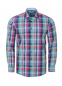 Koszula męska w grubą kratę Redmond Regular Fit Multi ze sklepu DRESSU w kategorii Koszule męskie - zdjęcie 156074192