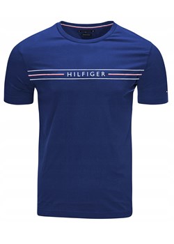 Koszulka Tommy Hilfiger EO / CORP TEE NIEBIESKA ze sklepu DRESSU w kategorii T-shirty męskie - zdjęcie 156074680