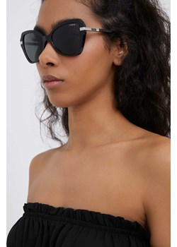 VOGUE okulary przeciwsłoneczne damskie kolor czarny ze sklepu ANSWEAR.com w kategorii Okulary przeciwsłoneczne damskie - zdjęcie 156079181