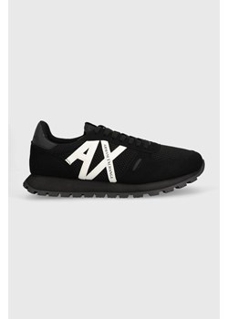 Armani Exchange sneakersy kolor czarny XUX169.XV660.N814 ze sklepu ANSWEAR.com w kategorii Buty sportowe męskie - zdjęcie 156079454