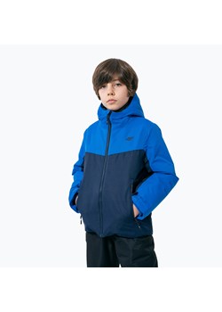 Kurtka narciarska dziecięca 4F JKUMN001 dark blue ze sklepu sportano.pl w kategorii Kurtki chłopięce - zdjęcie 156096301