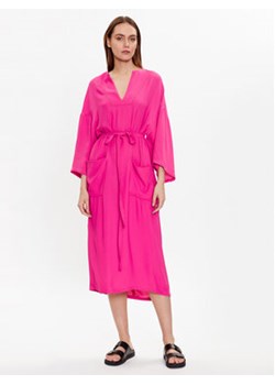 Fabiana Filippi Sukienka codzienna ABD273W221 Różowy Loose Fit ze sklepu MODIVO w kategorii Sukienki - zdjęcie 156098513