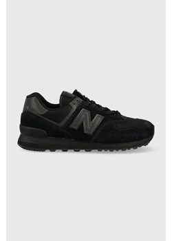 New Balance 574 Triple Black ML574EVE ze sklepu ANSWEAR.com w kategorii Buty sportowe męskie - zdjęcie 156099652