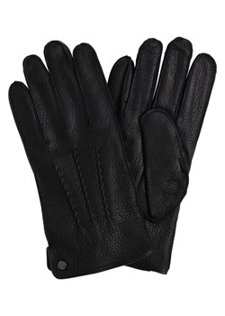 Pearlwood Rękawiczki ze skóry Mężczyźni skóra czarny jednolity ze sklepu vangraaf w kategorii Rękawiczki męskie - zdjęcie 156100941