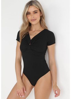 Czarne Body Arerise ze sklepu Born2be Odzież w kategorii Bluzki damskie - zdjęcie 156103422