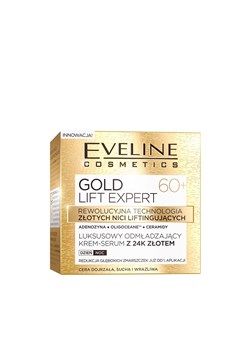 Luksusowy odmładzający krem-serum z 24k złotem 60+ ze sklepu Eveline Cosmetics w kategorii Kremy do twarzy - zdjęcie 156109013