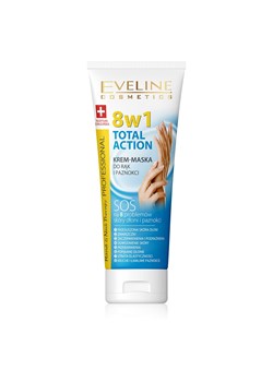 Total action krem maska do rąk i paznokci 8w1 ze sklepu Eveline Cosmetics w kategorii Kremy do rąk - zdjęcie 156109023