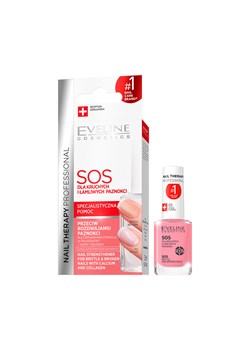 Sos odżywka wzmacniająca z wapniem i kolagenem ze sklepu Eveline Cosmetics w kategorii Odżywki do paznokci - zdjęcie 156109204