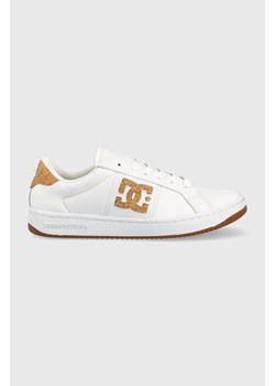 DC sneakersy kolor biały ze sklepu ANSWEAR.com w kategorii Buty sportowe męskie - zdjęcie 156128611
