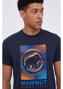 Mammut t-shirt sportowy Trovat kolor granatowy ze sklepu ANSWEAR.com w kategorii T-shirty męskie - zdjęcie 156128833