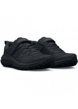 Chłopięce buty do biegania Under Armour UA BPS Assert 10 AC - czarne ze sklepu Sportstylestory.com w kategorii Buty sportowe dziecięce - zdjęcie 156149423