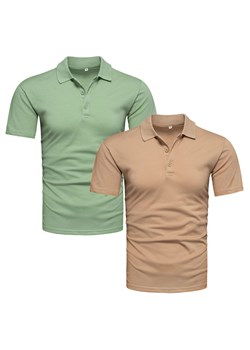 Zestaw 2-pak koszulek polo Recea ze sklepu Recea.pl w kategorii T-shirty męskie - zdjęcie 156153272