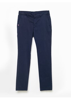Spodnie chinosy męskie granatowe Erhat 404 ze sklepu Big Star w kategorii Spodnie męskie - zdjęcie 156154333