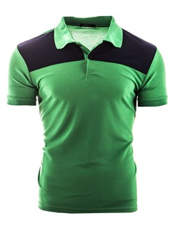 koszulka polo YP320 - zielona ze sklepu Risardi w kategorii T-shirty męskie - zdjęcie 156154453