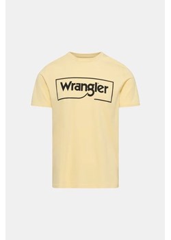 WRANGLER T-shirt - Żółty - Mężczyzna - 2XL(2XL) ze sklepu Halfprice w kategorii T-shirty męskie - zdjęcie 156155353