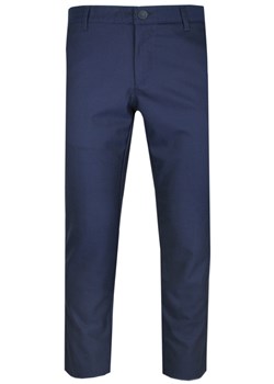 Spodnie Męskie, Chinosy z Elastanem - Granatowe -RIGON SPRGNtb40gran ze sklepu JegoSzafa.pl w kategorii Spodnie męskie - zdjęcie 156158612
