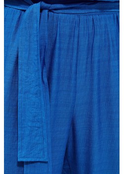 Spodnie z szerokimi nogawkami lazurowe ze sklepu Moodo.pl w kategorii Spodnie damskie - zdjęcie 156166563