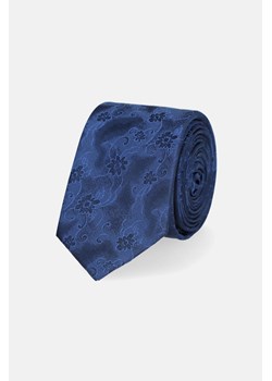 Krawat Granatowy w Kwiaty ze sklepu Lancerto S.A. w kategorii Krawaty - zdjęcie 156171391