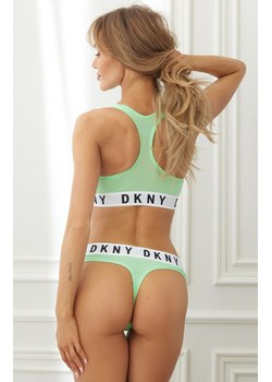 DKNY zielony bawełniany biustonosz top DK4519, Kolor zielony, Rozmiar S, DKNY ze sklepu Intymna w kategorii Biustonosze - zdjęcie 156172011