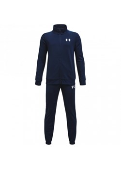 Chłopięcy dres komplet treningowy UNDER ARMOUR UA Knit Track Suit ze sklepu Sportstylestory.com w kategorii Dresy chłopięce - zdjęcie 156172852