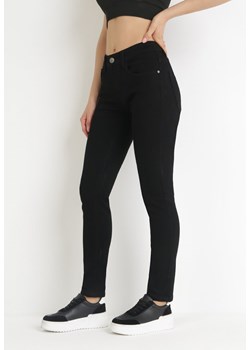 Czarne Jeansy Skinny z Regularnym Stanem Ciani ze sklepu Born2be Odzież w kategorii Jeansy damskie - zdjęcie 156183014