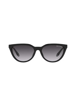 Armani Exchange okulary przeciwsłoneczne damskie kolor czarny ze sklepu ANSWEAR.com w kategorii Okulary przeciwsłoneczne damskie - zdjęcie 156183403