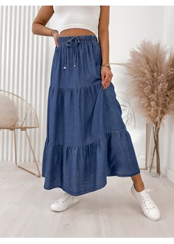 spódnica espera ciemnoniebieska one size ze sklepu UBRA w kategorii Spódnice - zdjęcie 156203530