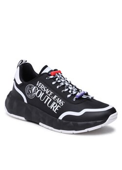 Versace Jeans Couture Sneakersy 74YA3SBA Czarny ze sklepu MODIVO w kategorii Buty sportowe męskie - zdjęcie 156206400