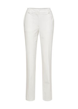 Selected Femme Spodnie materiałowe 16088026 Biały Straight Fit ze sklepu MODIVO w kategorii Spodnie damskie - zdjęcie 156217230