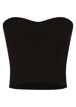 Aygill's Top damski Kobiety Sztuczne włókno czarny jednolity ze sklepu vangraaf w kategorii Bluzki damskie - zdjęcie 156235822