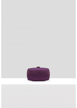 Wizytowa torebka z fioletowymi dżetami ze sklepu Molton w kategorii Kopertówki - zdjęcie 156239972