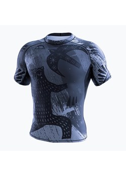 Rashguard męski Manto Livings SS szary MNR872 ze sklepu sportano.pl w kategorii T-shirty męskie - zdjęcie 156253023