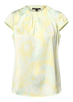 comma Bluzka damska Kobiety Sztuczne włókno cytrynowy wzorzysty ze sklepu vangraaf w kategorii Bluzki damskie - zdjęcie 156254434