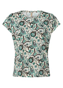 soyaconcept® T-shirt damski Kobiety Bawełna piaskowy wzorzysty ze sklepu vangraaf w kategorii Bluzki damskie - zdjęcie 156254440