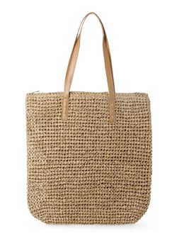 Kurt Kölln Damska torba shopper Kobiety papier beżowy jednolity ze sklepu vangraaf w kategorii Torby Shopper bag - zdjęcie 156254540